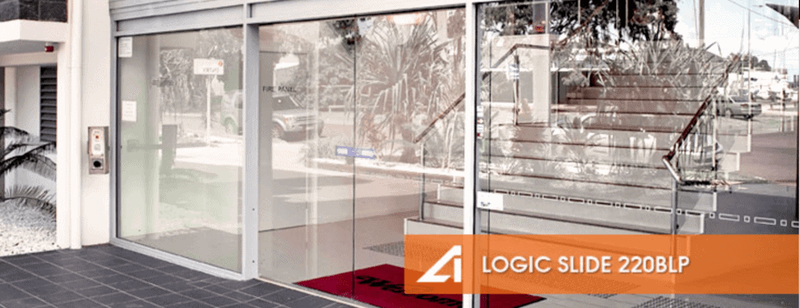 Auto ingress sliding system | see latest sliding glass door designs for bathroom, wardrobe etc from top brands in India