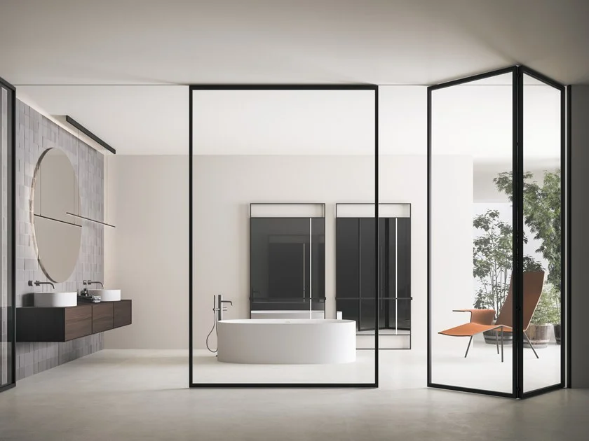 latest sliding glass door designs for bathroom, wardrobe etc from top brands in India