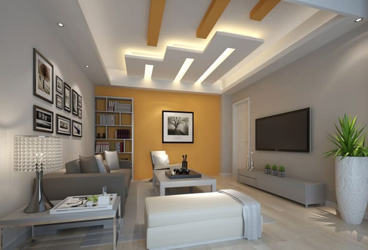 Gypsum False Ceiling - How to Design for a Home and Install it