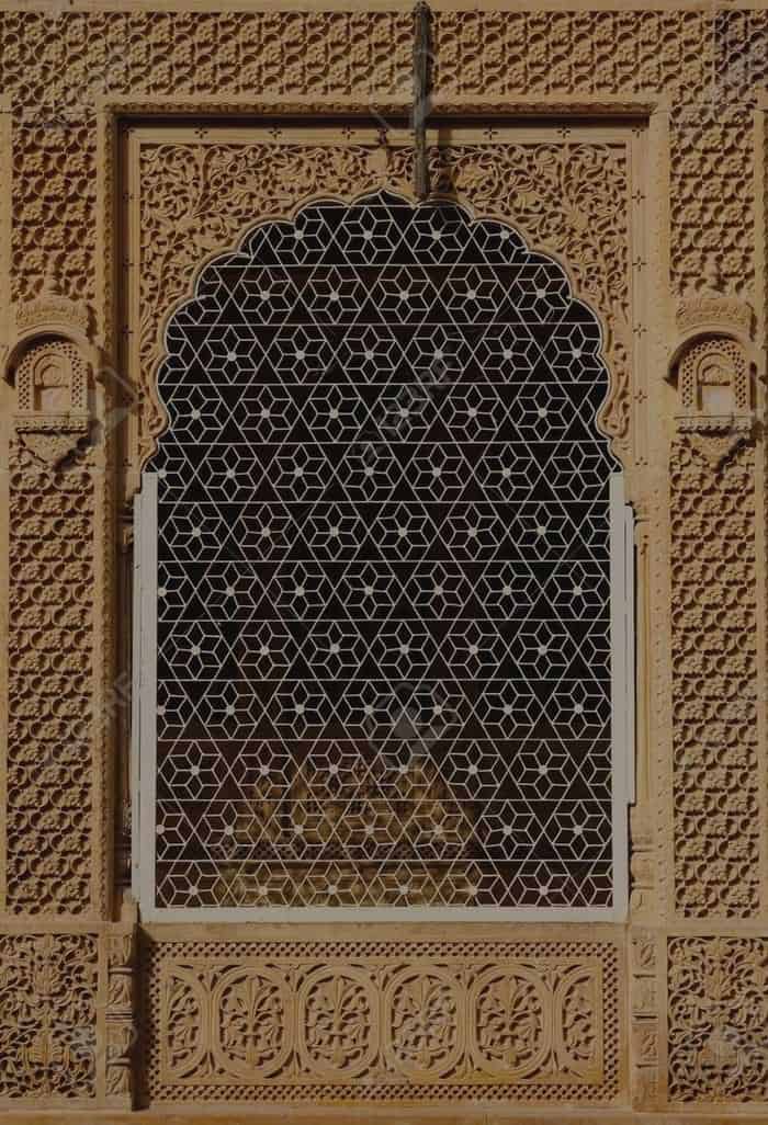 Jali window of Indian architecture