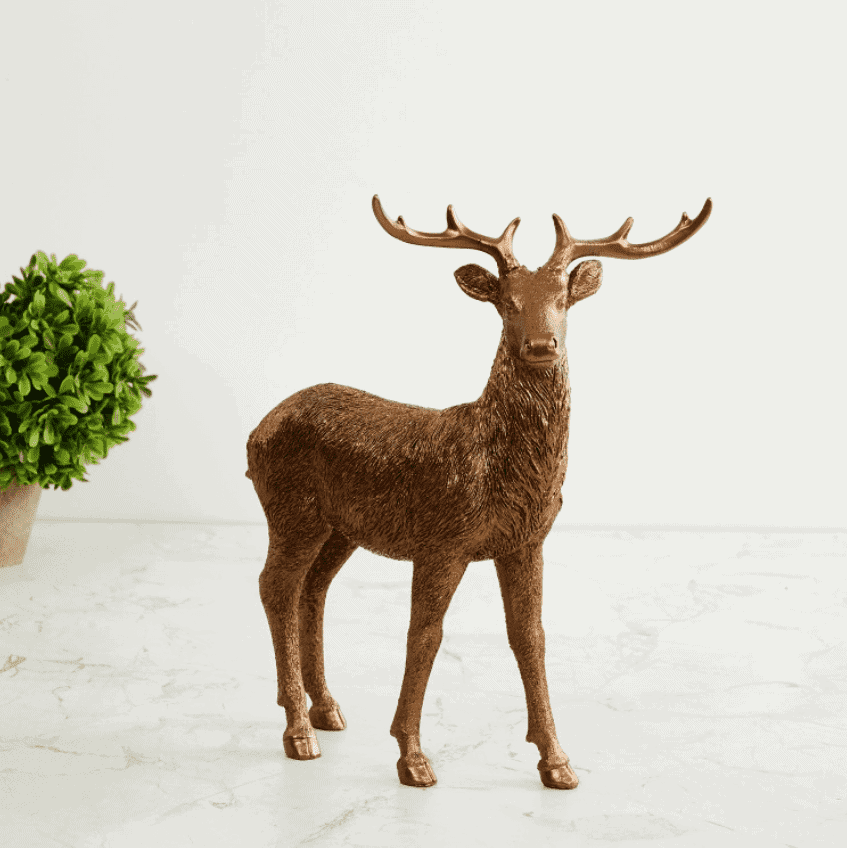 Eternity Textured Standing Deer Fig،