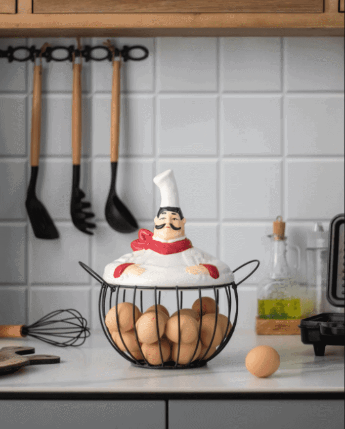 The Chef Egg Basket