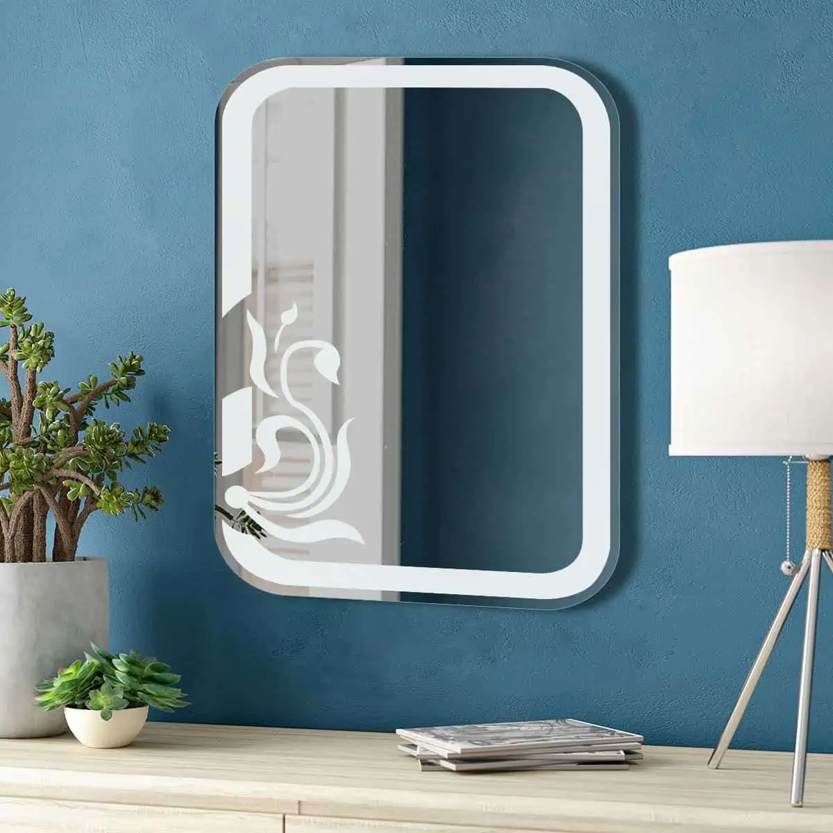 Here are 55+ handpicked decorative & utility mirrors with light for wall & dressing table.