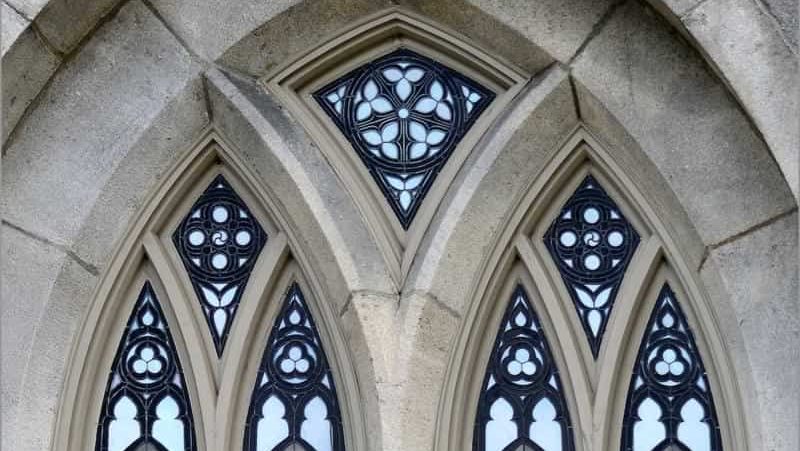 Unique church window