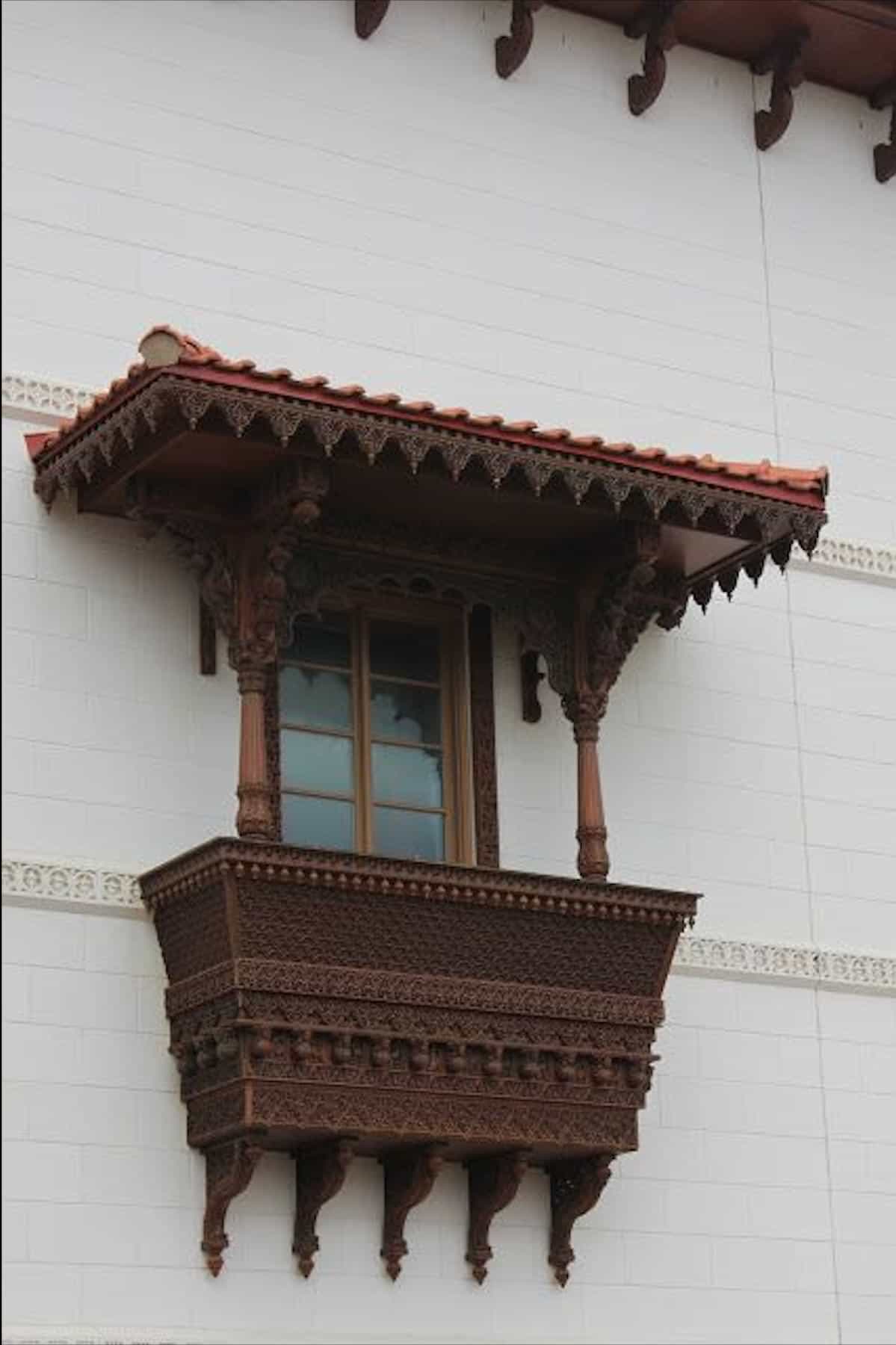 Unique wooden window