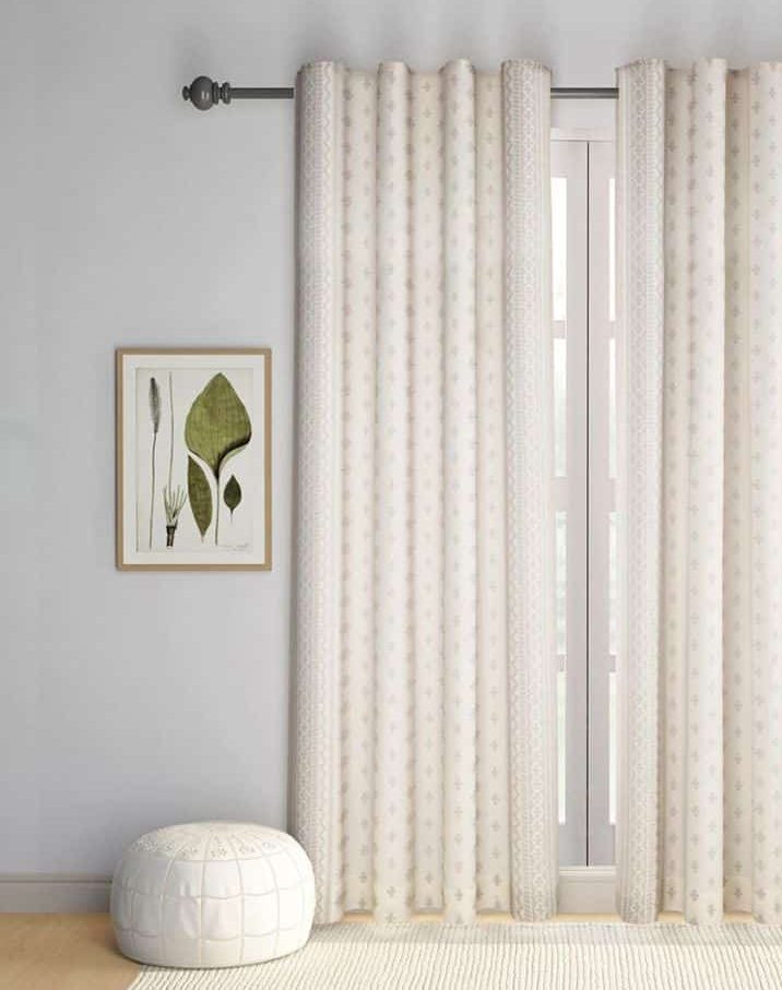 white sheer drapes for living room