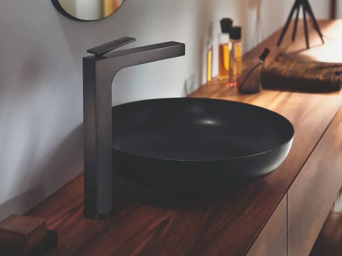 citterio e faucet in matte black finish