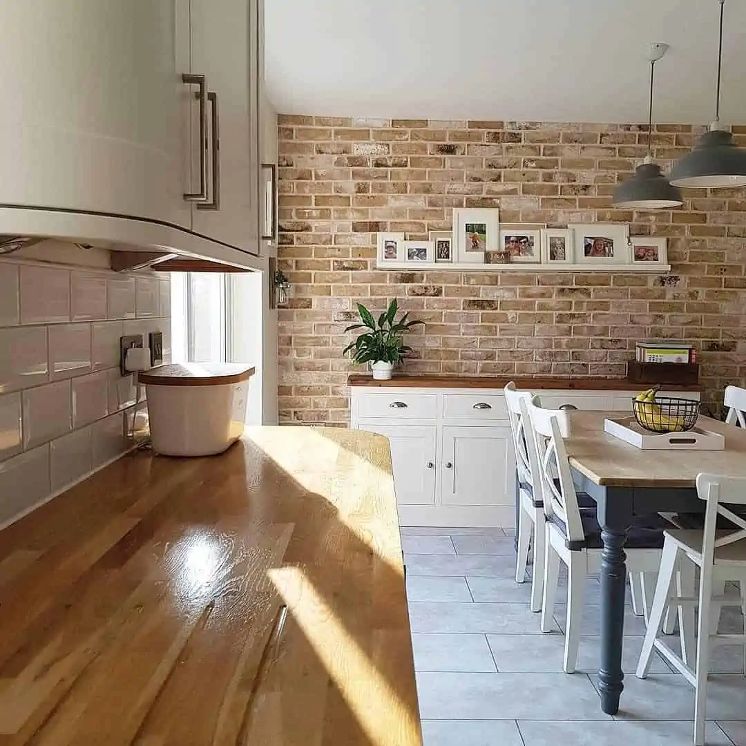 faux brick kitchen backsplash ideas