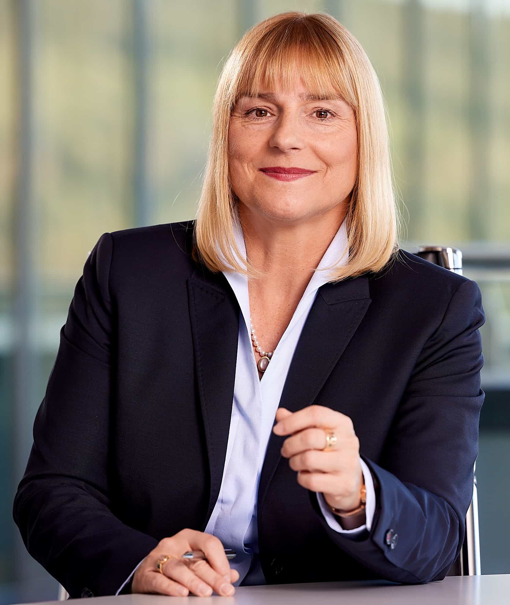 Ms. Andrea Bussmann, Group Managing Director of Marketing, Sales, and Product Management at Schell