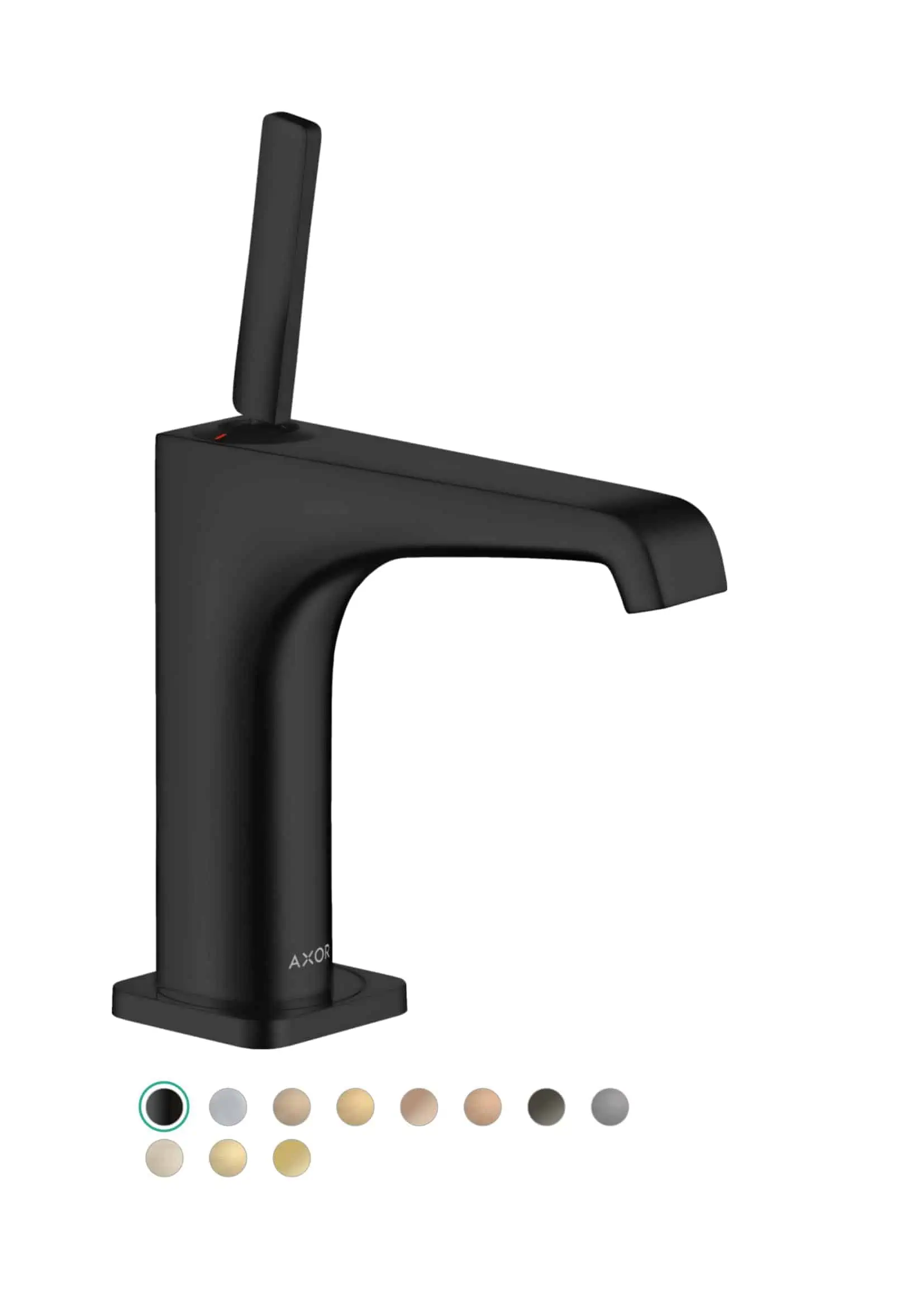 citterio e faucet in matte black finish