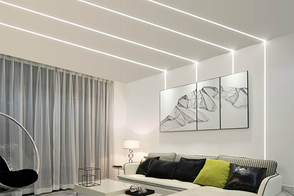 led strip lighting for living room false ceiling