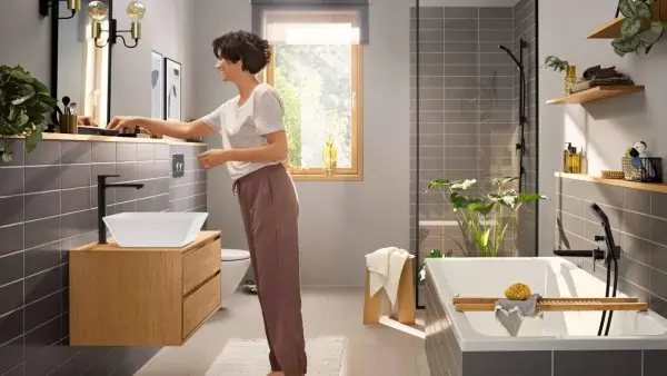 Hansgrohe rebris e - single liver basin mixer for bathrooms, new product at aqua days 2022