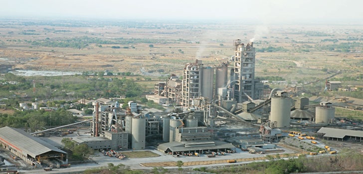 Jaypee cement industry with gray buildings falling in the list of top 10 listed cement companies in India