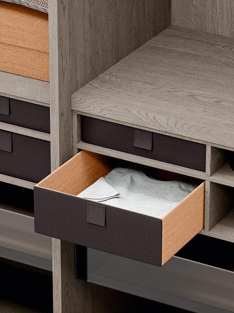 Excessories – Contain includes drawers and shelves