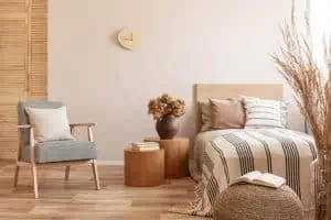 nude tones for bedroom paint colour