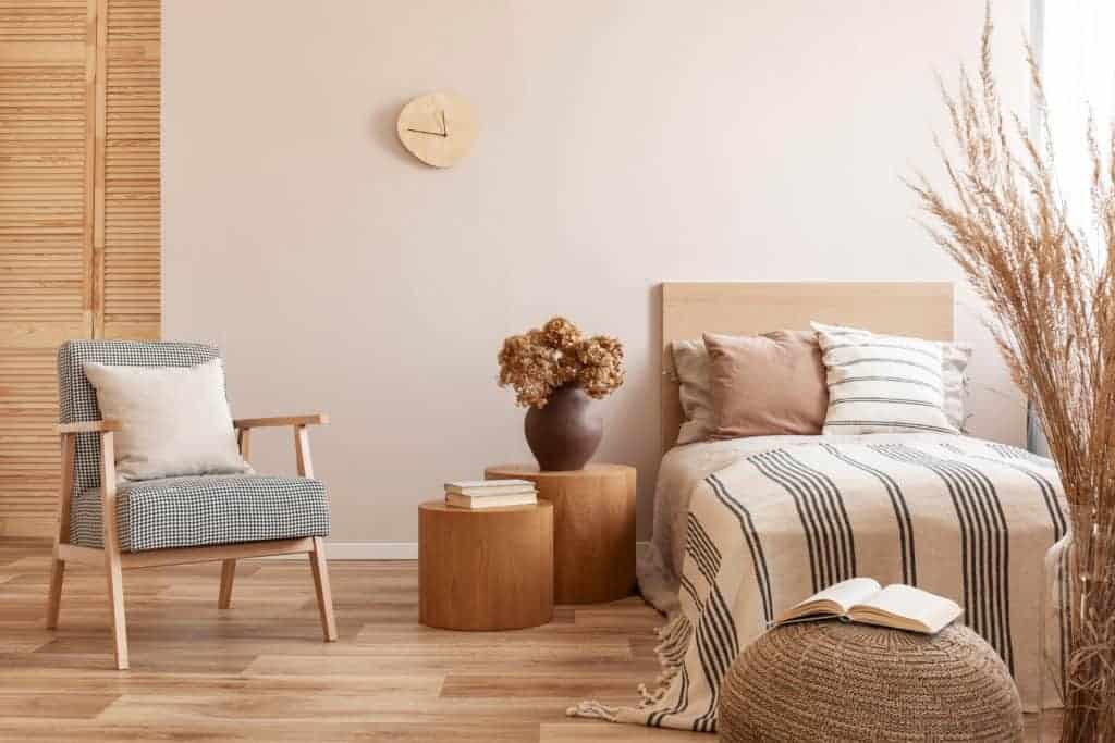 nude tones for bedroom paint colour