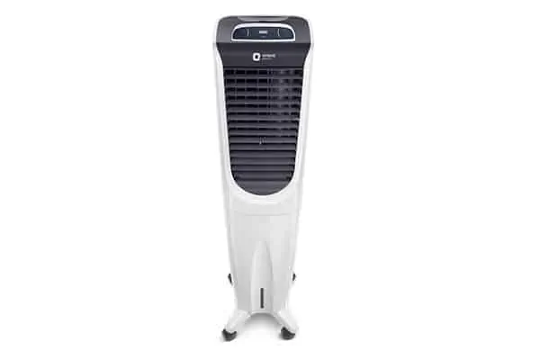 Orient tower cooler in white and grey