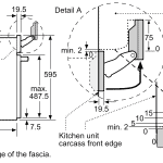 Siemens combination steam oven iQ700 - HS858GXB6 - measurement diagram 2