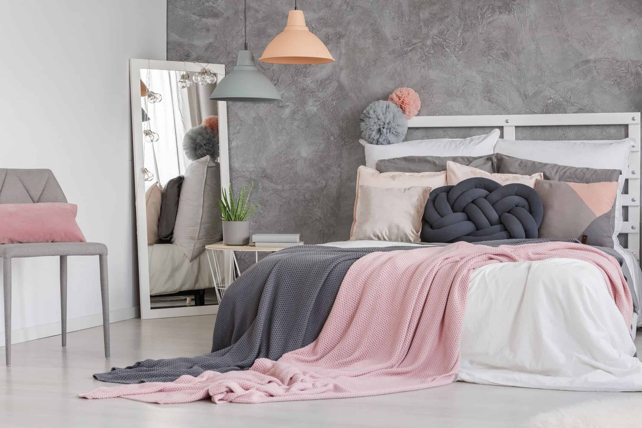 grey bedroom colour