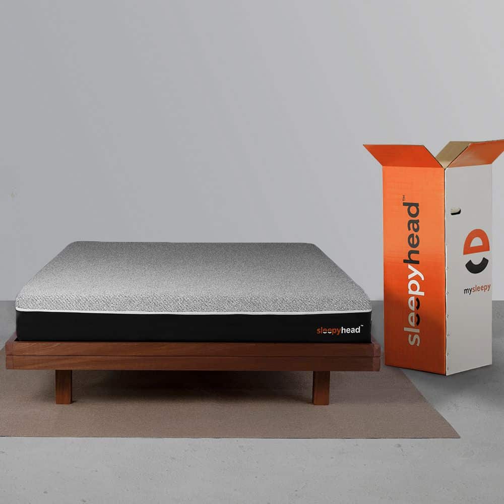 black and grey mattress from top mattress brand in India at best price