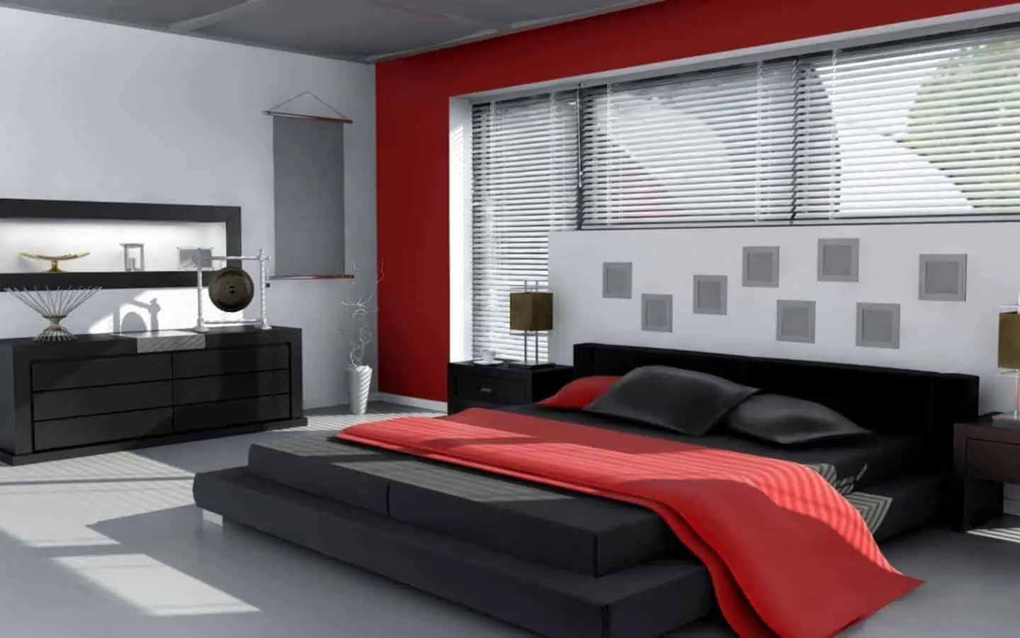 designer bedroom