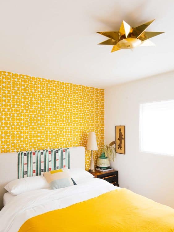 yellow bedroom colour