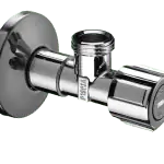 Schell angle valve with filter