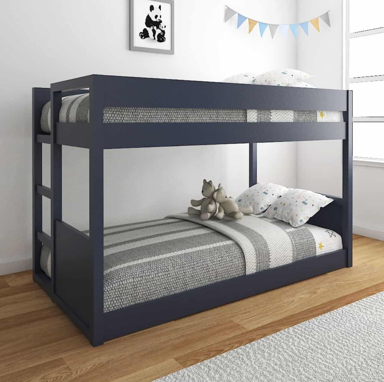 Malina Mothercare blue bedroom furniture