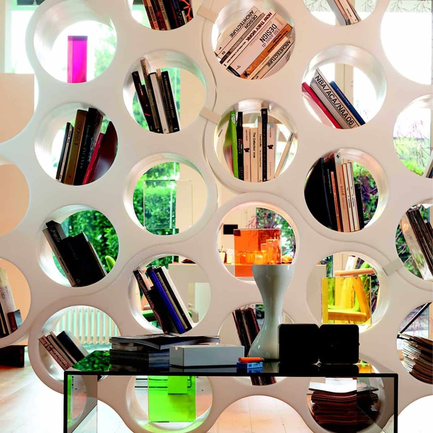 Cloud wall storage shelves design from Haworth