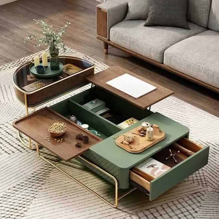 Lift up centre table