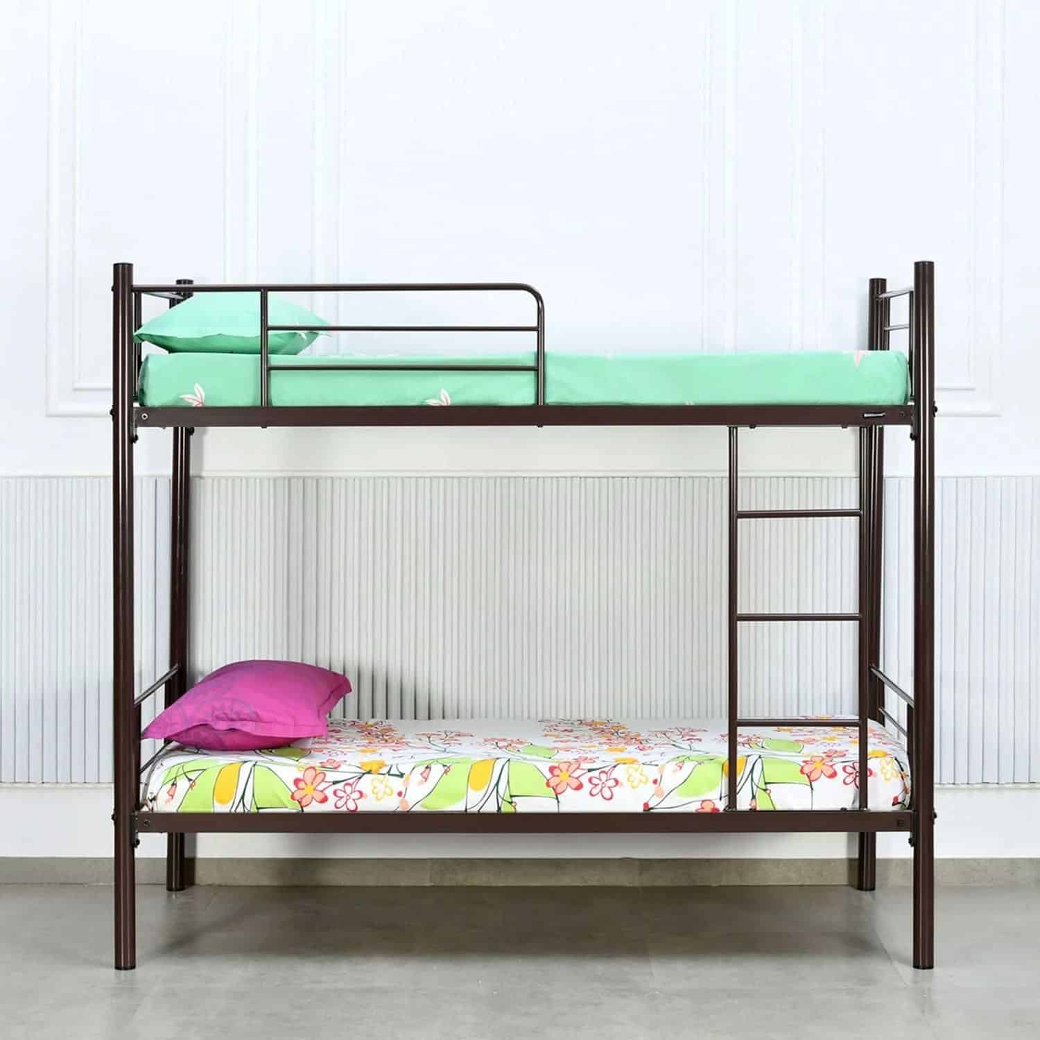 Nilkamal metal bed with two sleepers