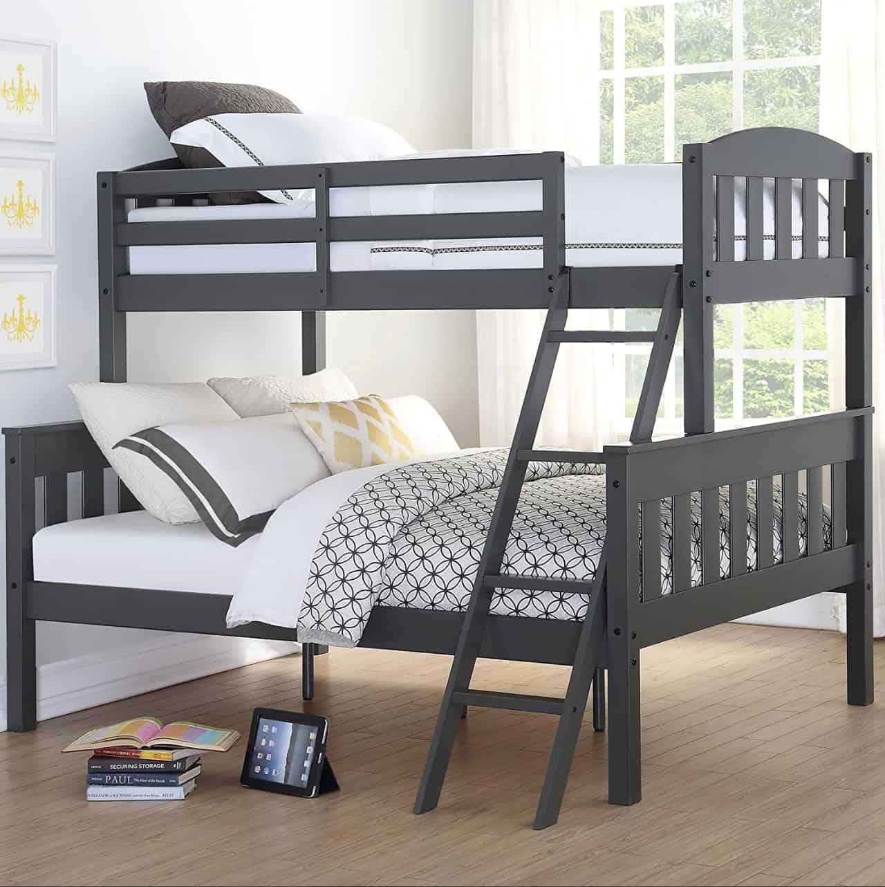 Kid bedroom sleeping furniture for three