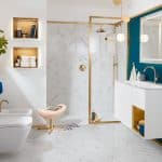 luxury bathroom concept using villeroy & Boch luxury sanitaryware & furniture collection - FINION