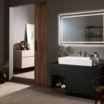 contemporary bathroom concept using villeroy & Boch luxury sanitaryware, accessories & furniture collection - FINION