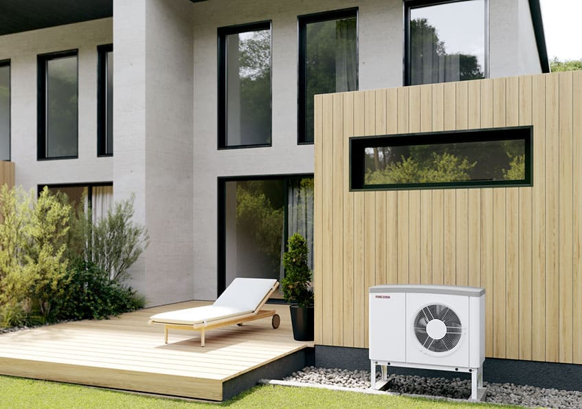Stiebel Eltron heat pump for sustainable design homes