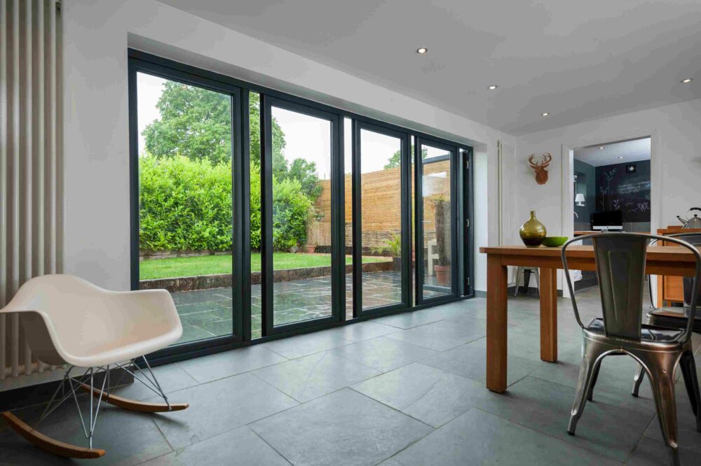 deceuninck zenfold door opening system