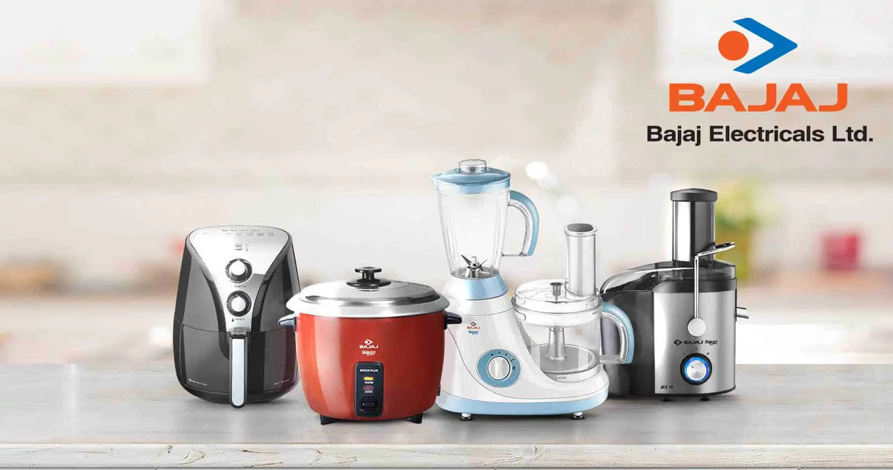 Bajaj Electricals a top electrical companies in India with its home appliances