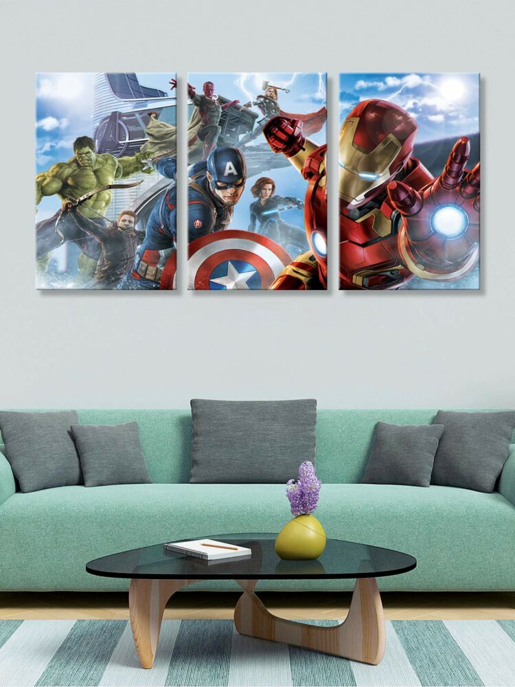 Cartoon wall art for your kid's room