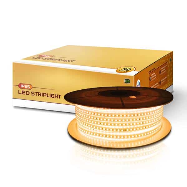 A roll of warm white Wipro LED strip lighting.
