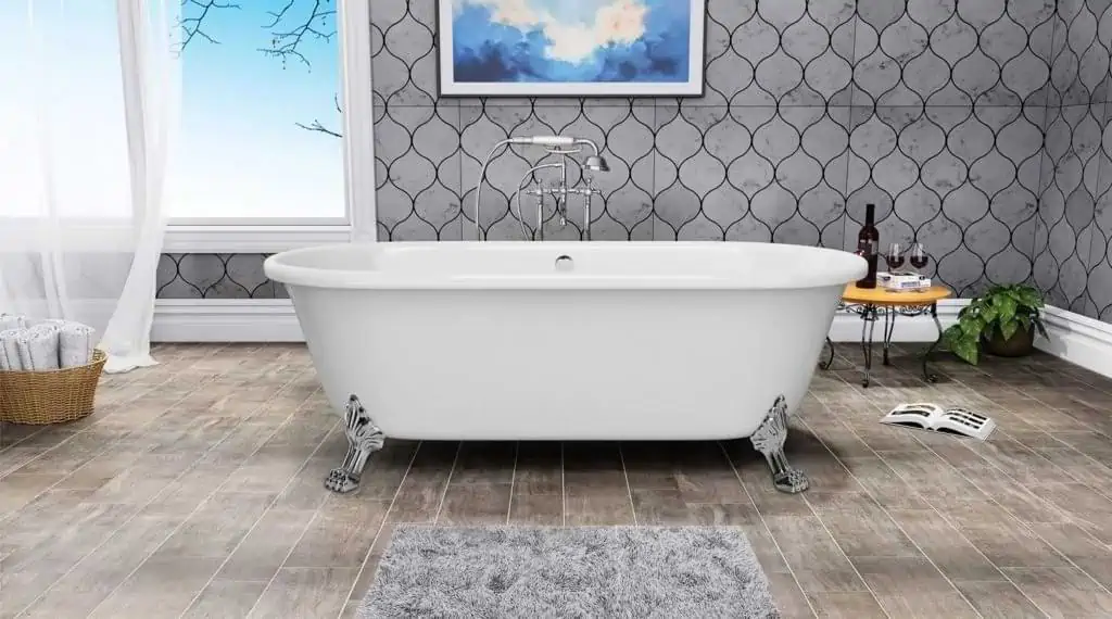 Jaguar free standing queens tub