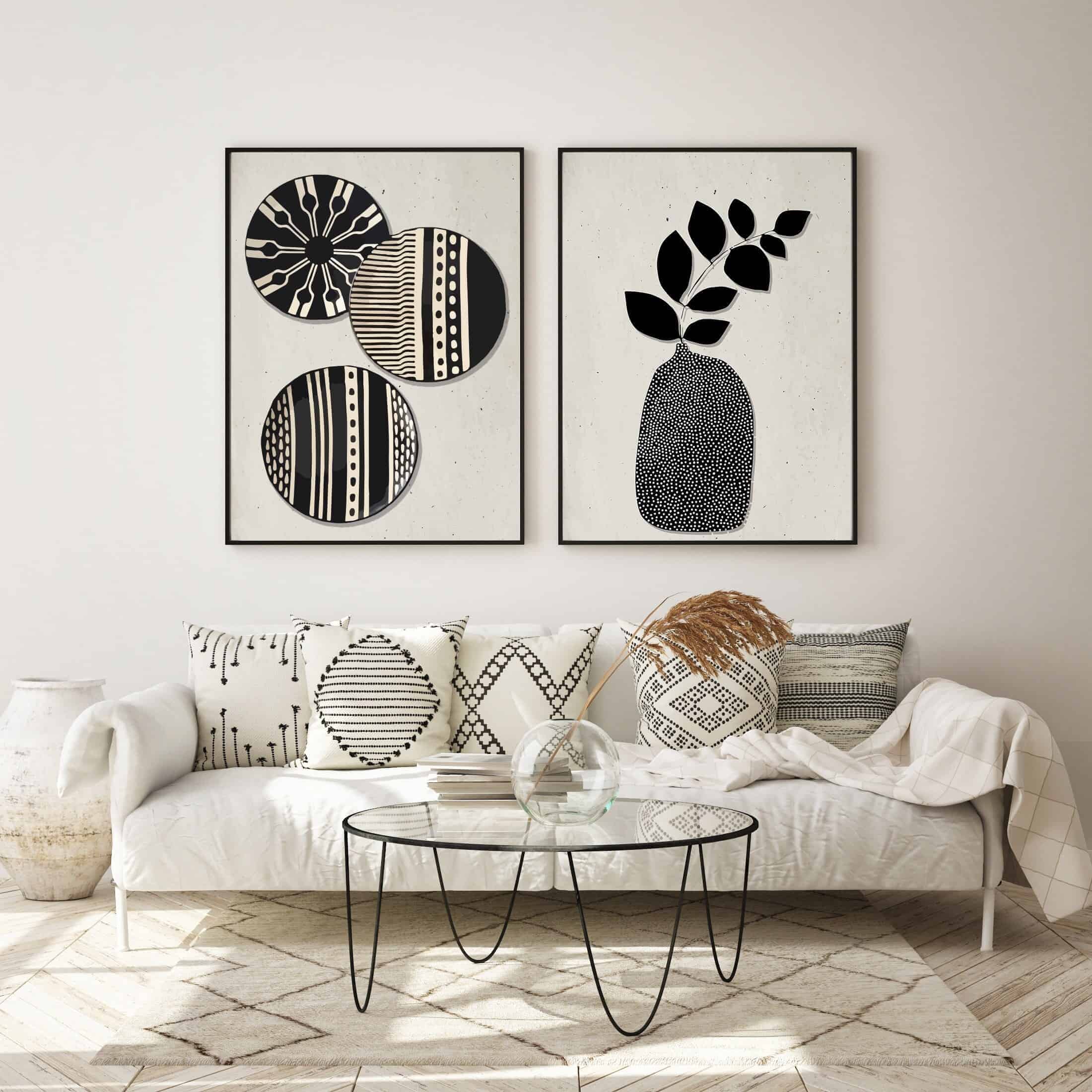 Kiddale Love and Hand in Hand Wall Art Canvas Print PosterSimple Fashion  Black and White Sketch Art Line Drawing Decor for Home Living Room Bedroom  OfficeSet of 3 Unframed 12x16  