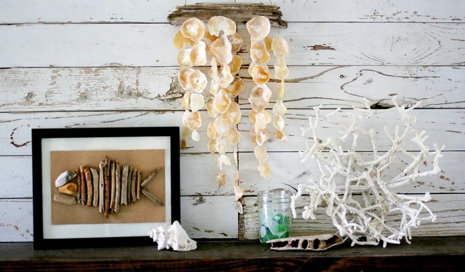 seashells wall decoration 3D