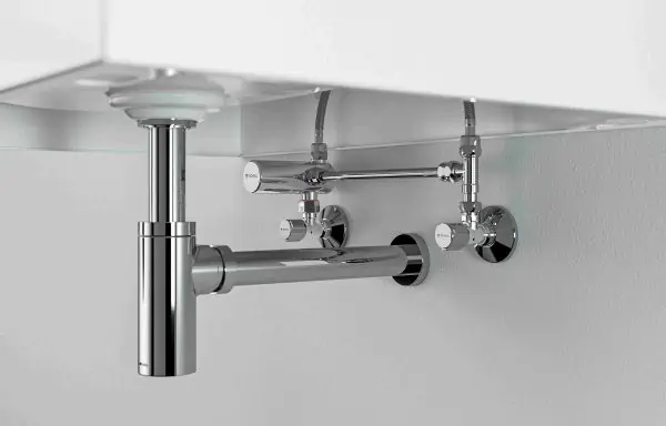 SCHELL CP brass angle valve thermostat | Wash basin fittings