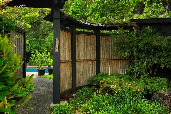 japanese garden wall design