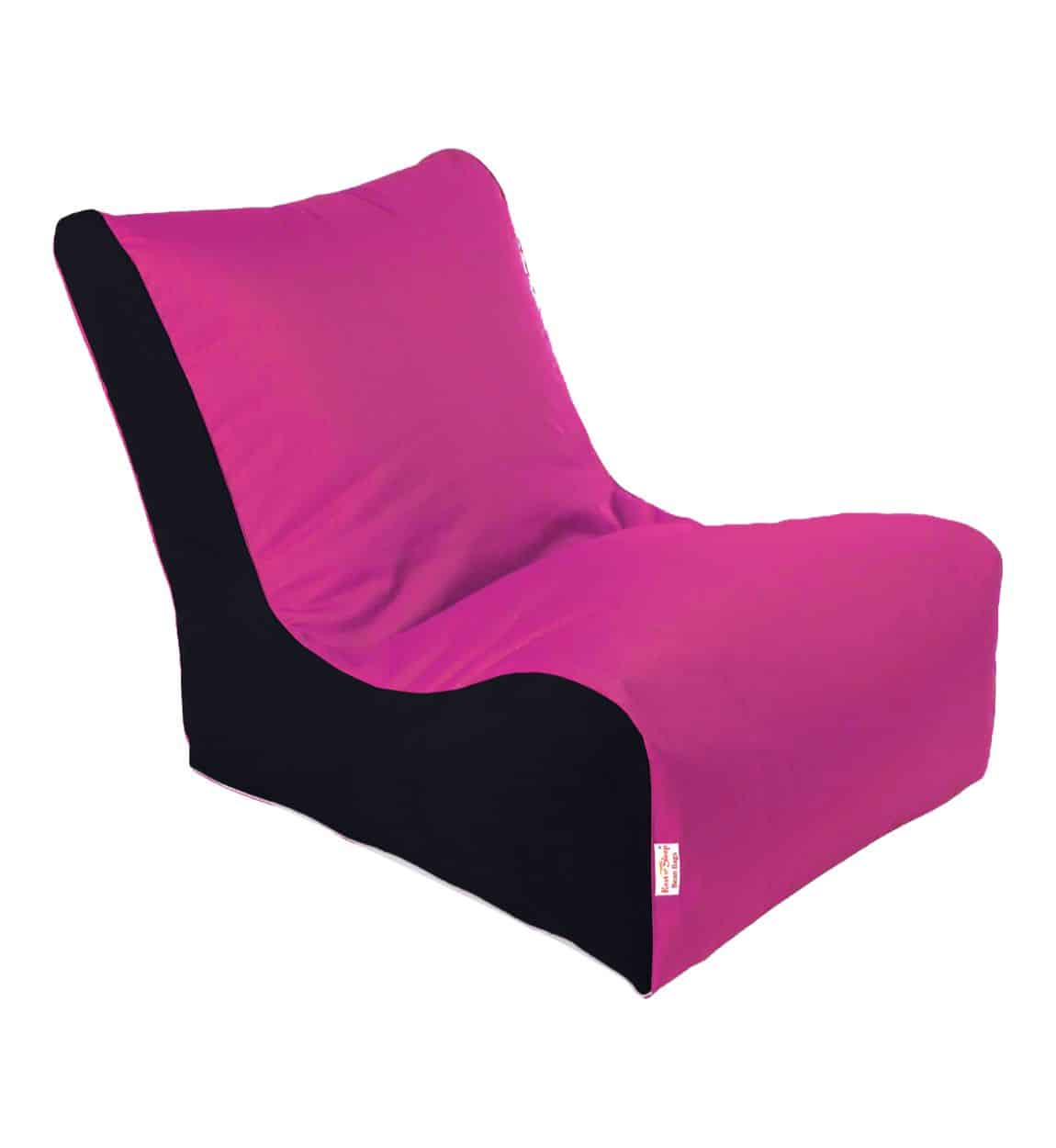 Black and pink lounger 