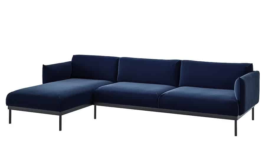 dark blue couch 