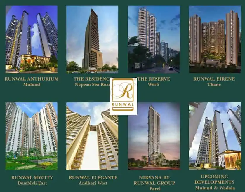 One of the best real estate builders and developers in the list of Mumbai - Runwal Group