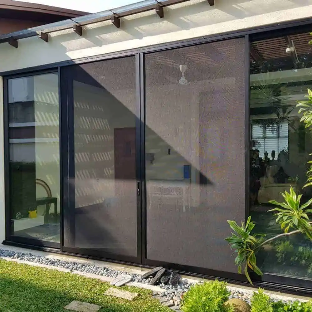 Door mesh or screen with best net design that restricts mosquito entry and perfect for sliding and folding doors.