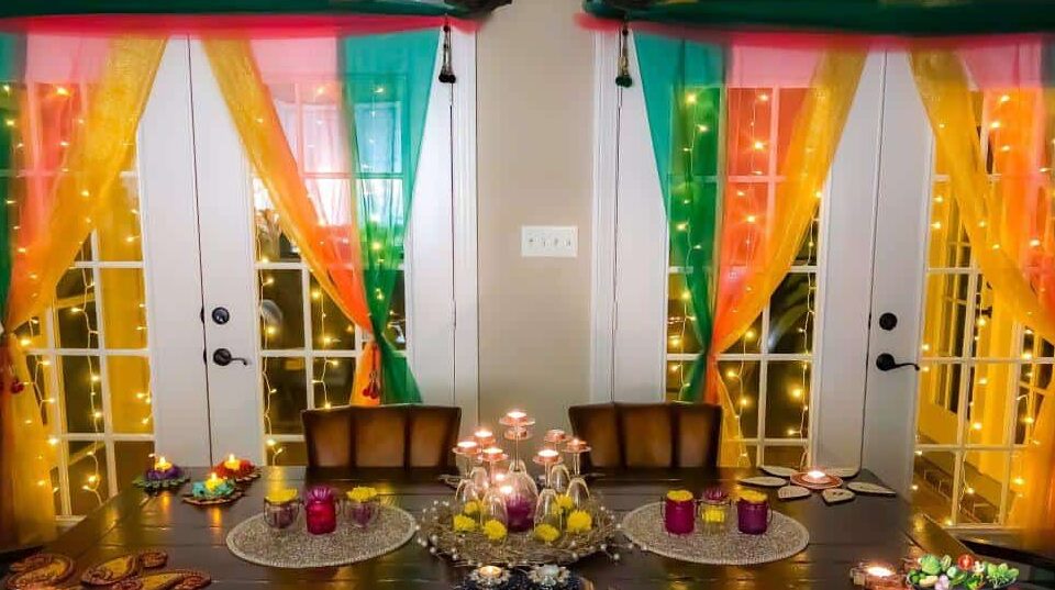 Diwali lights for home decor
