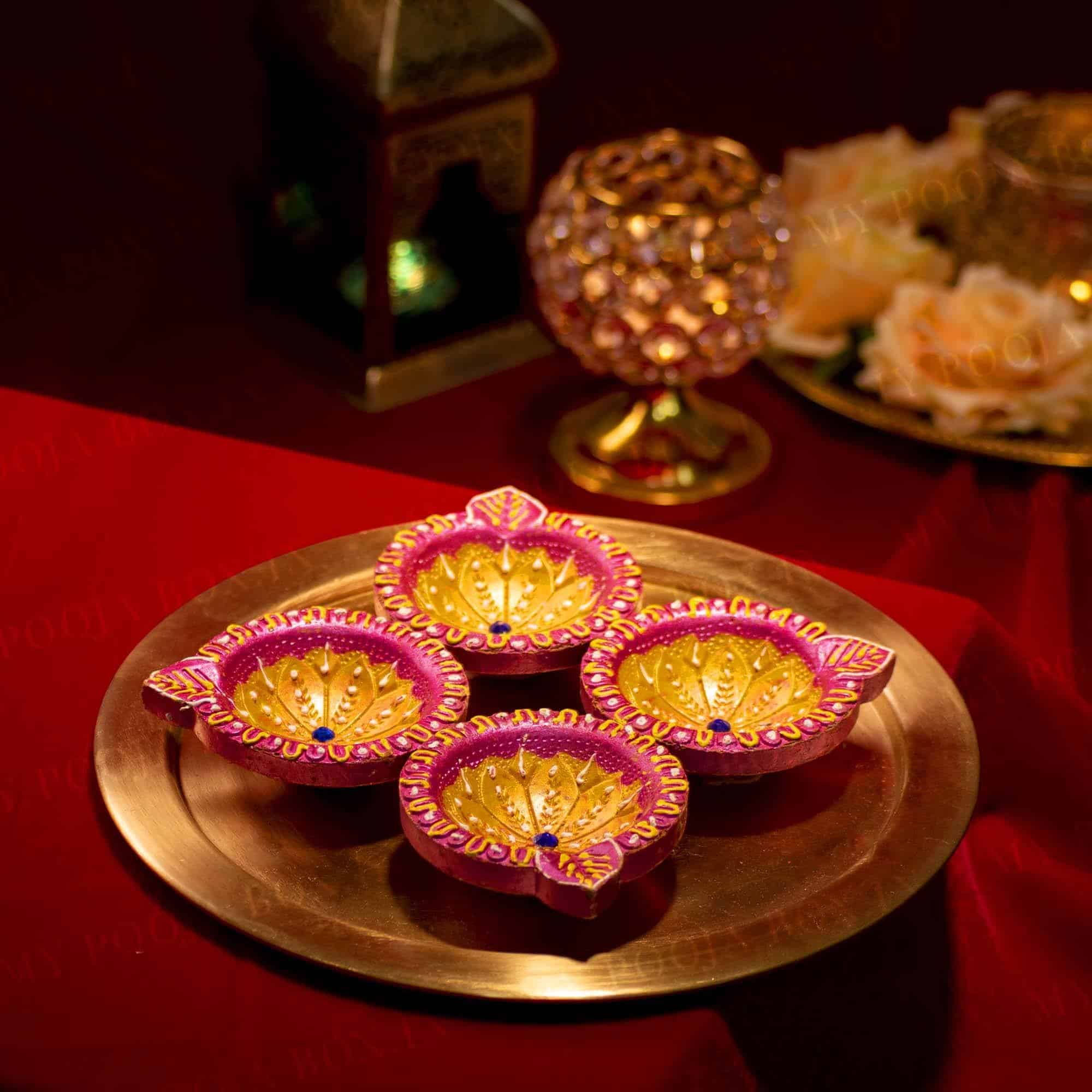 Decorative diwali lights used as a decor item for decoration.